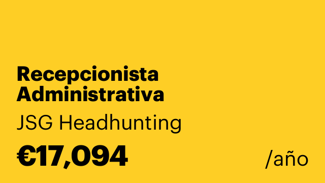 Recepcionista Administrativa