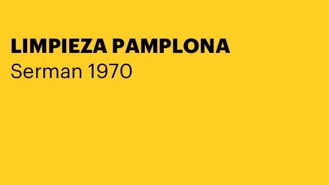 LIMPIEZA PAMPLONA