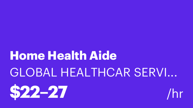 Home Health Aide