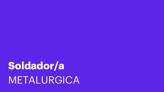 Soldador/a