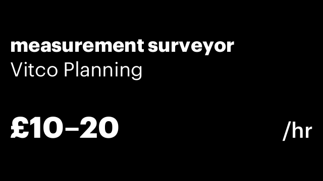 measurement surveyor