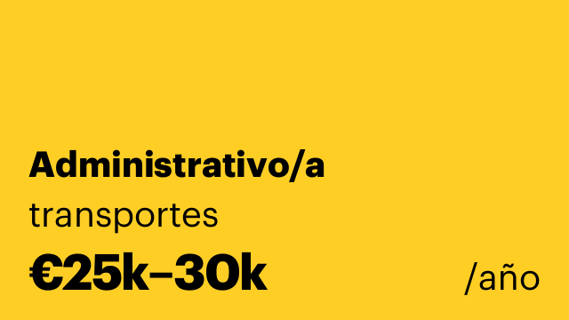 Administrativo/a