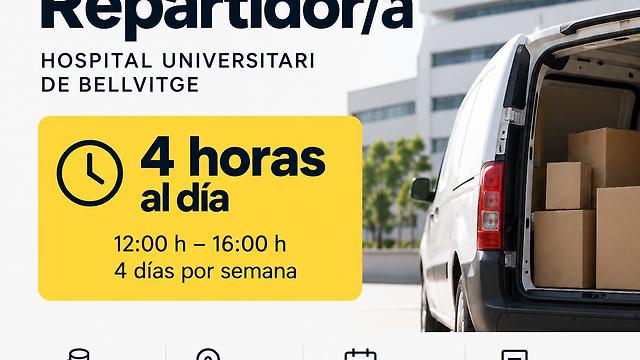 Repartidor/a – 16 h semanales – Barcelona