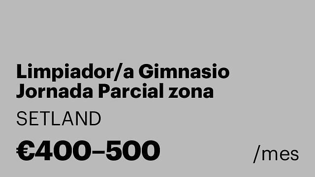 Limpiador/a Gimnasio Jornada Parcial zona Chamartín