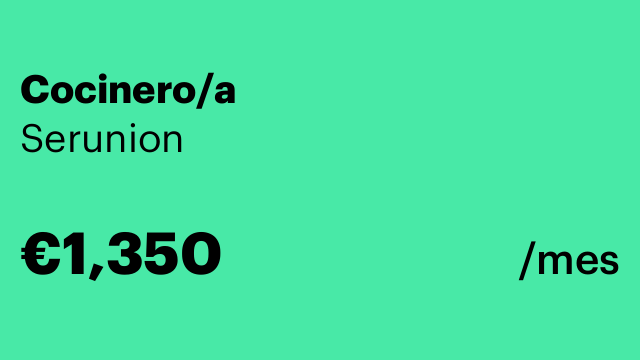 Cocinero/a