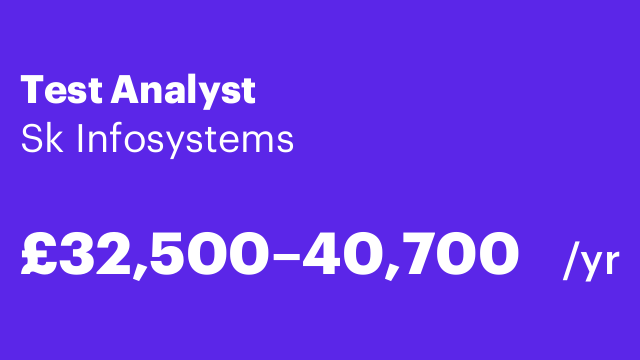 Test Analyst