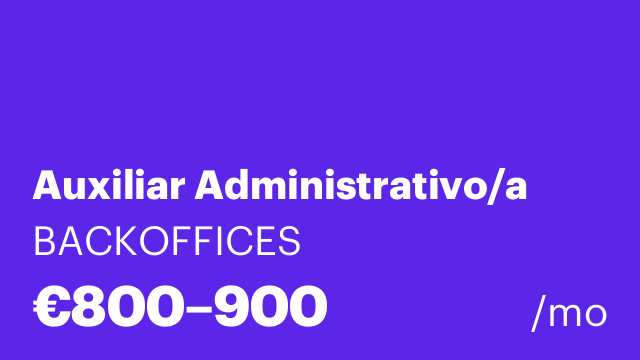 Auxiliar Administrativo/a