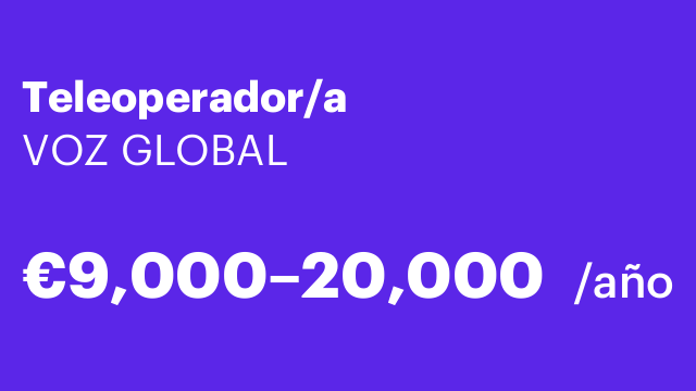 Teleoperador/a