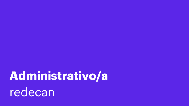 Administrativo/a