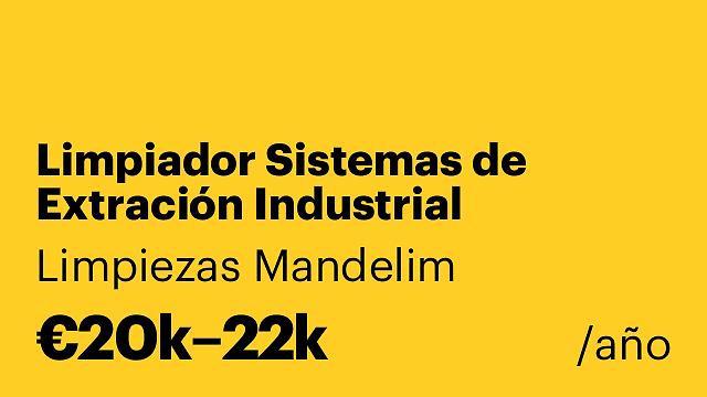 Limpiador Sistemas de Extración Industrial