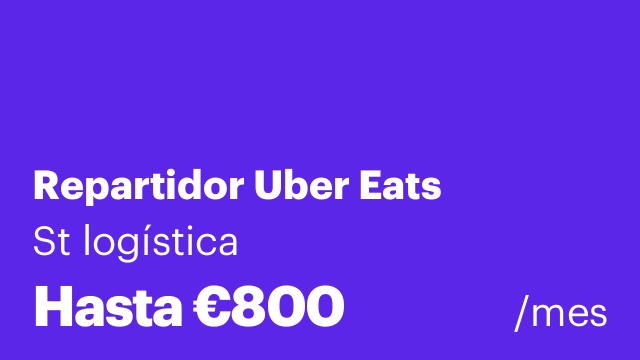 Repartidor Uber Eats