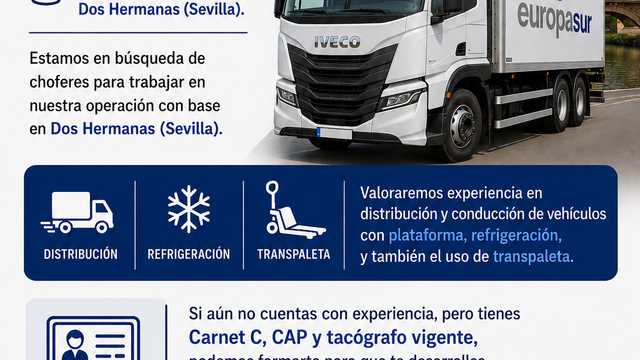 Chofer camion rigido