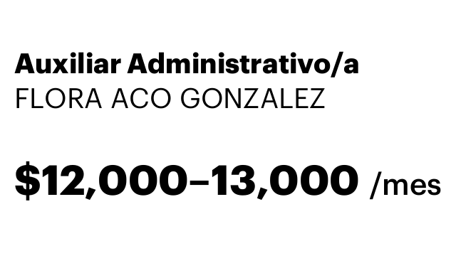 Auxiliar Administrativo/a
