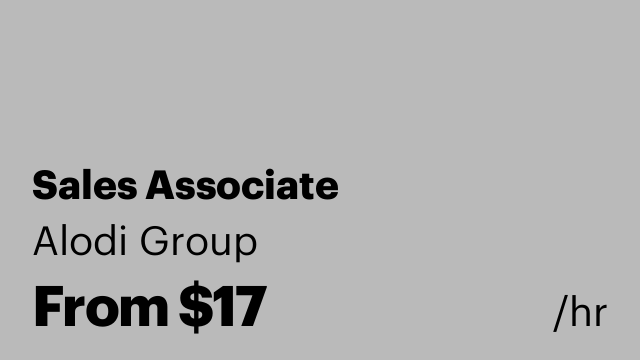 Sales Associate