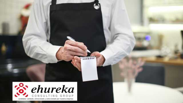 CAMARERO/A DE SALA 24H - TURNO SEGUIDO - PARA VALENCIA CAPITAL