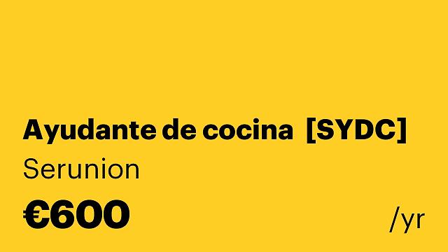Ayudante de cocina  [SYDC]