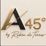 A 45 ° logo
