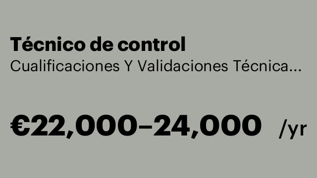 Técnico de control