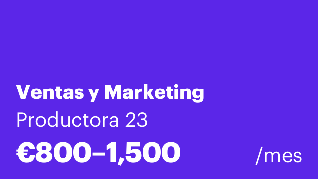 Ventas y Marketing