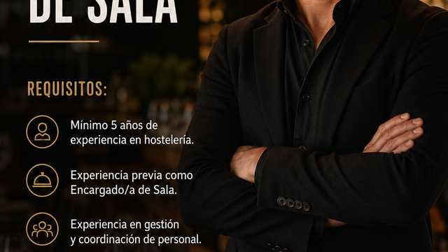 Encargado/a de Camareros