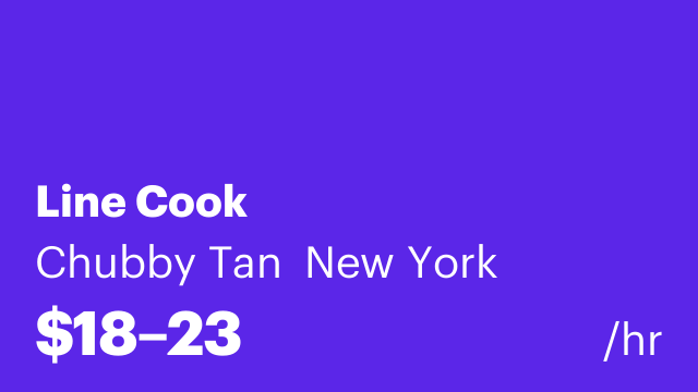 Line Cook