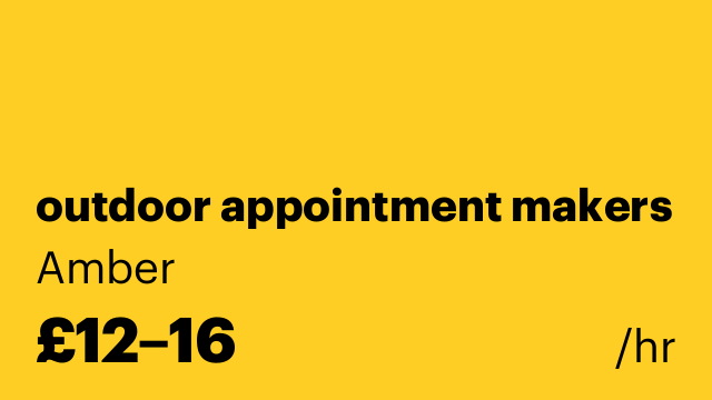 outdoor appointment makers