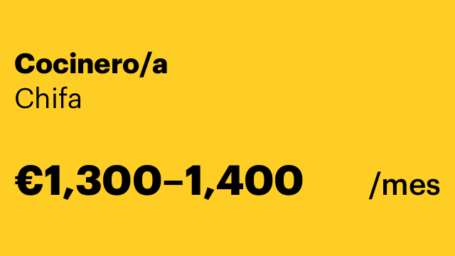 Cocinero/a
