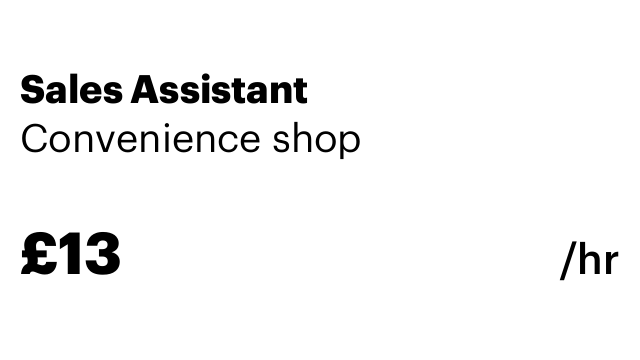 Sales Assistant