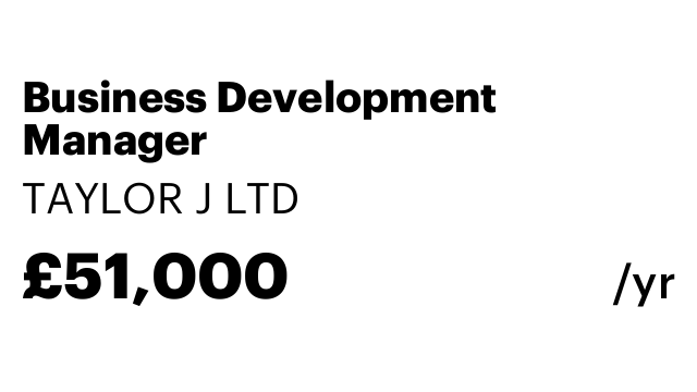 Business Development Manager