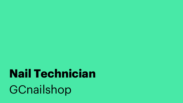 Nail Technician