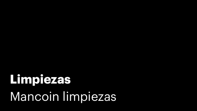 Limpiezas