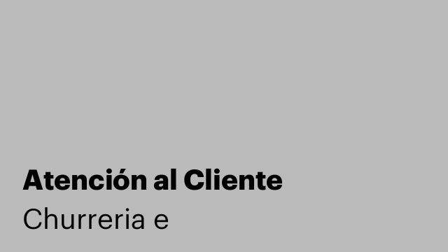 Atención al Cliente