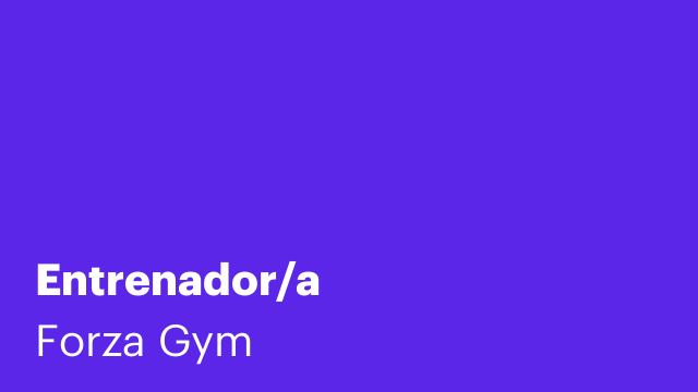 Entrenador/a