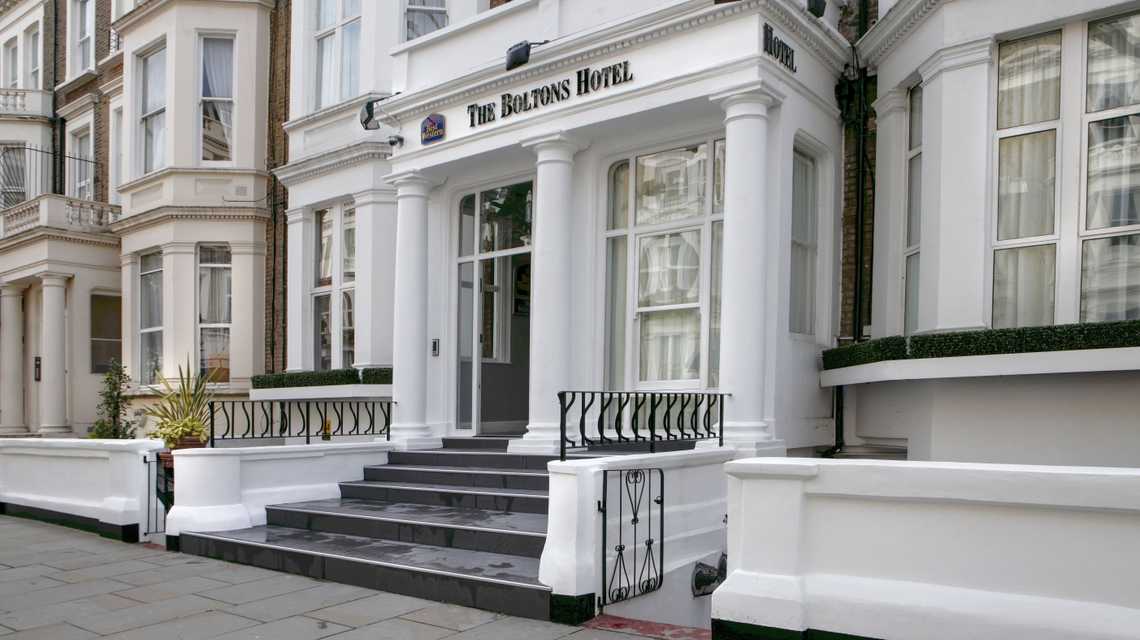 Best Western the Boltons hotel London Kensington cover image
