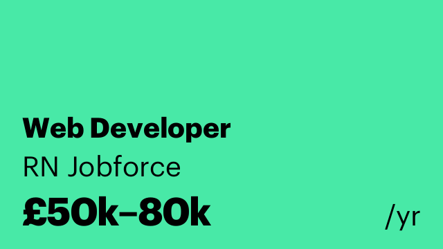 Web Developer