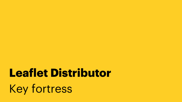 Leaflet Distributor