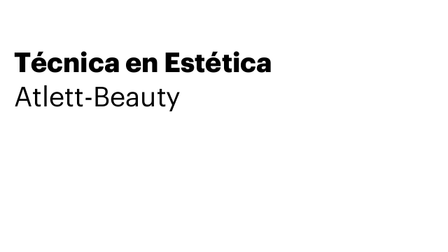 Técnica en Estética