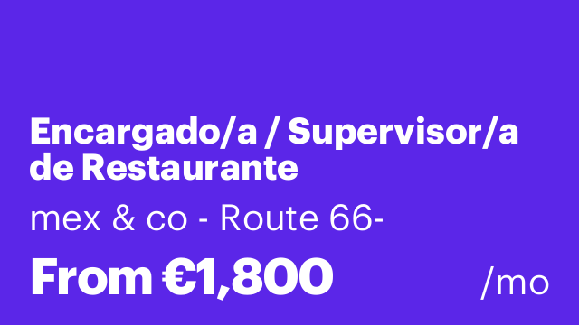 Encargado/a / Supervisor/a de Restaurante