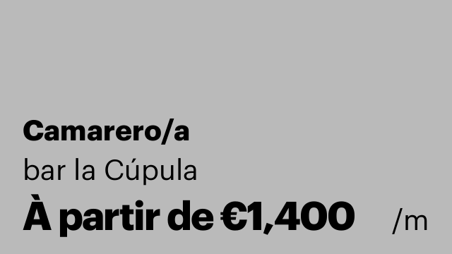 Camarero/a
