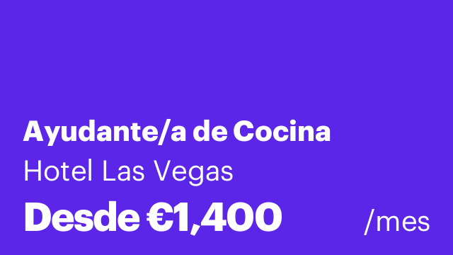 Ayudante/a de Cocina
