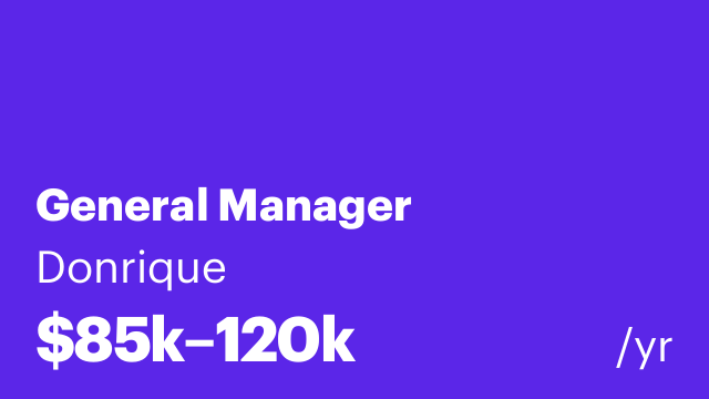 General Manager