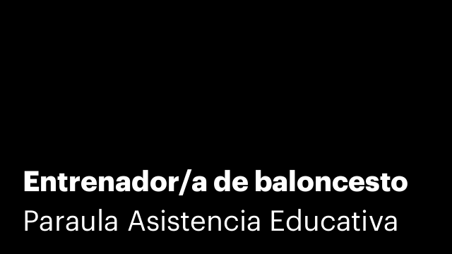 Entrenador/a de baloncesto