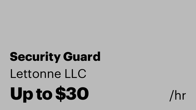 Security Guard