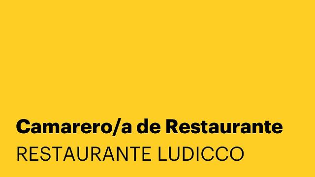 Camarero/a de Restaurante