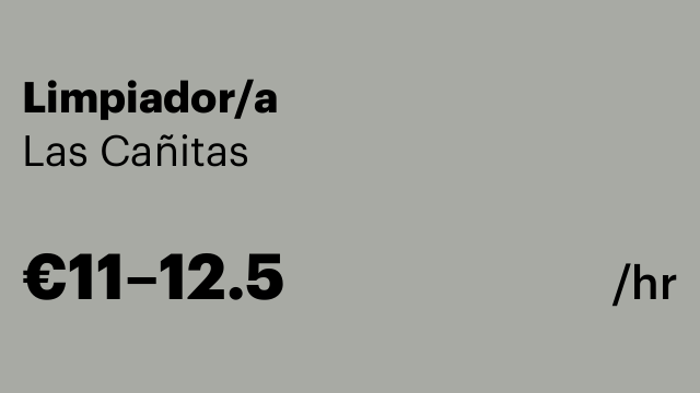 Limpiador/a