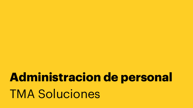 Administracion de personal
