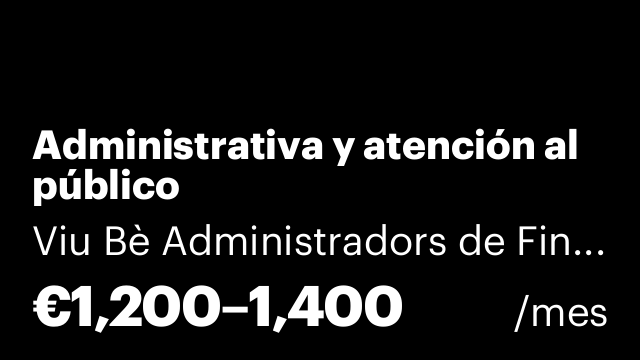 Administrativa y atención al público