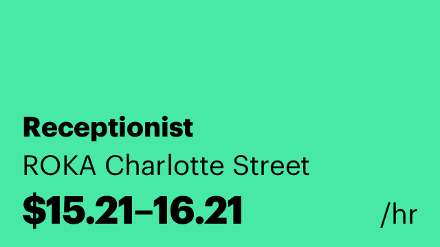 Receptionist