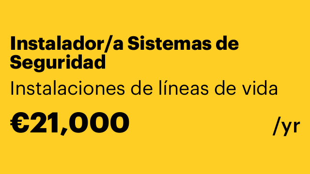 Instalador/a Sistemas de Seguridad