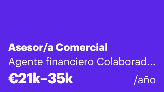 Asesor/a Comercial